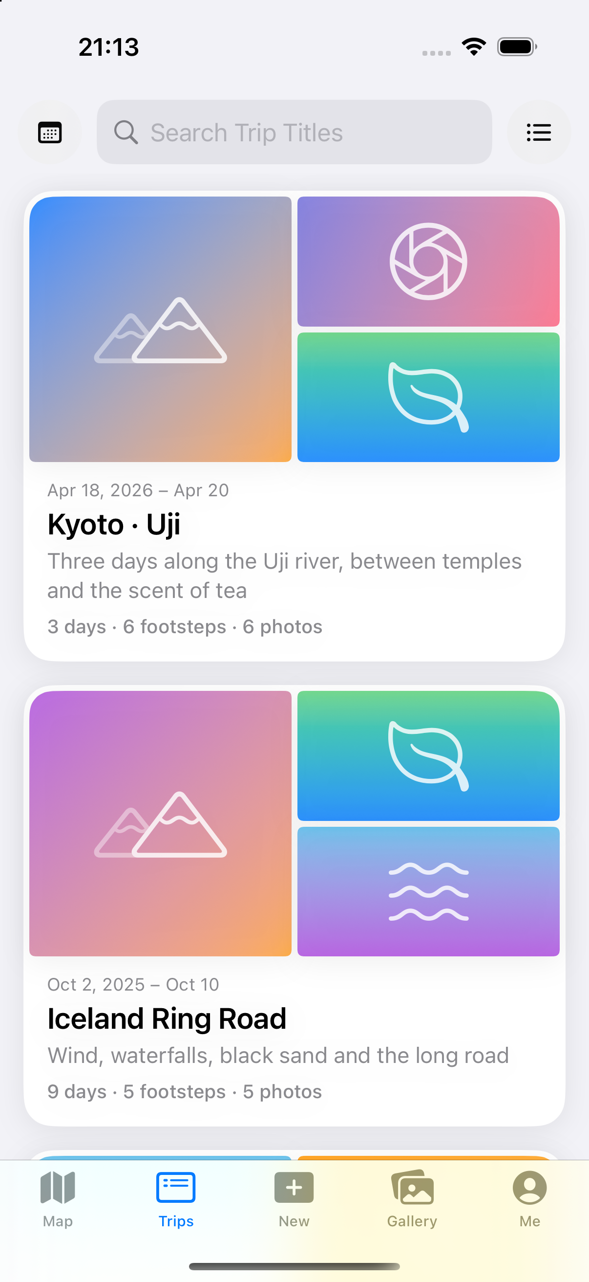 yunji trip list